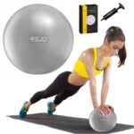 REHABILITAČNÁ PILATES BALL 22CM FITNESS 4FIZJO - šedá