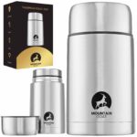 MOUNTAIN GOAT Termoska na jedlo- strieborná